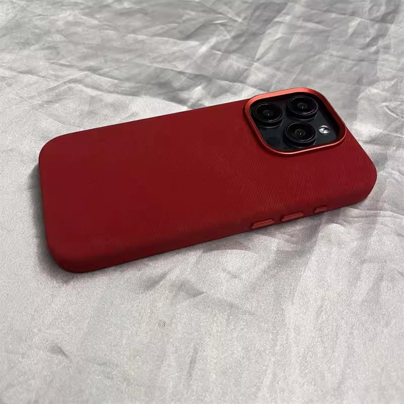 Étui de téléphone à aspiration magnétique en fibre de verre