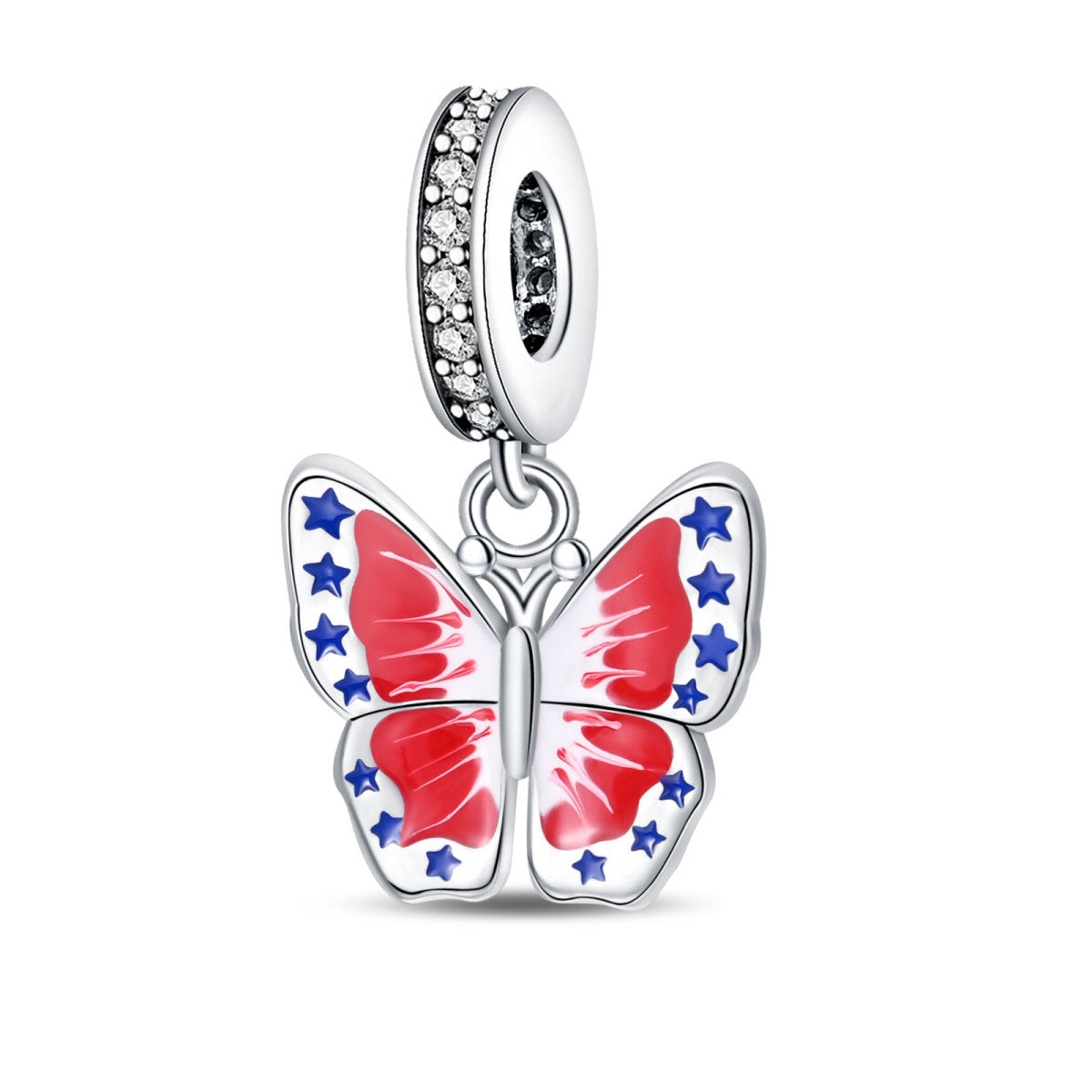 Delicate Butterfly Series Bracelet pendentif perles Accessoires