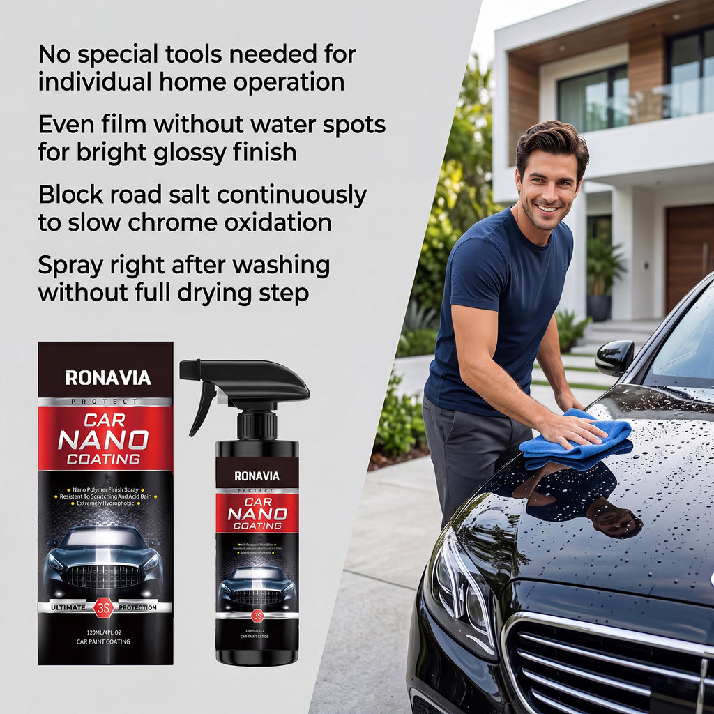 Spray de protection automobile polyvalent