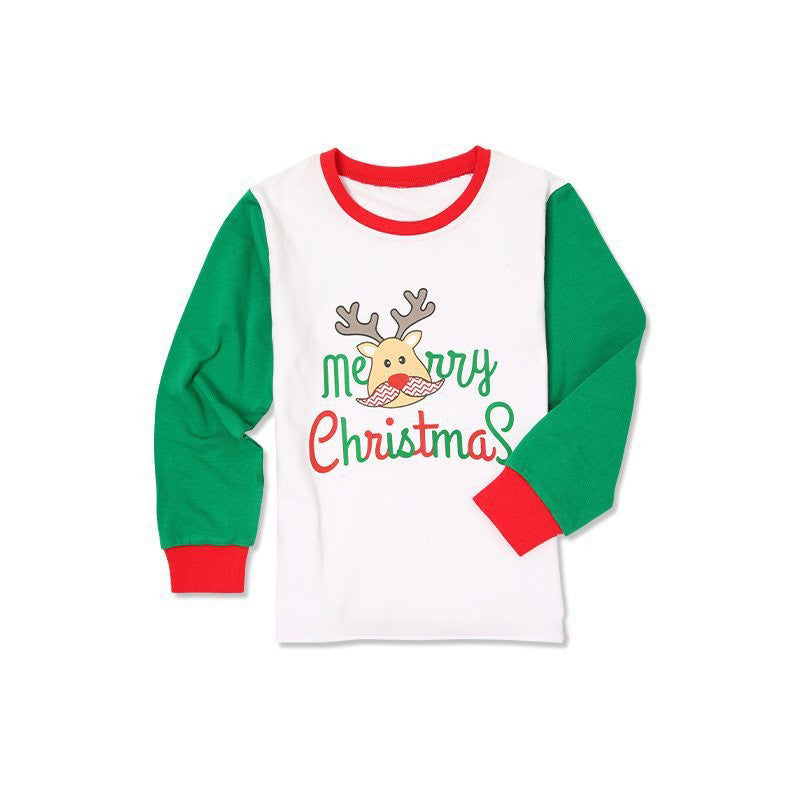 Accueil Porter le costume de Noël imprimé pyjama