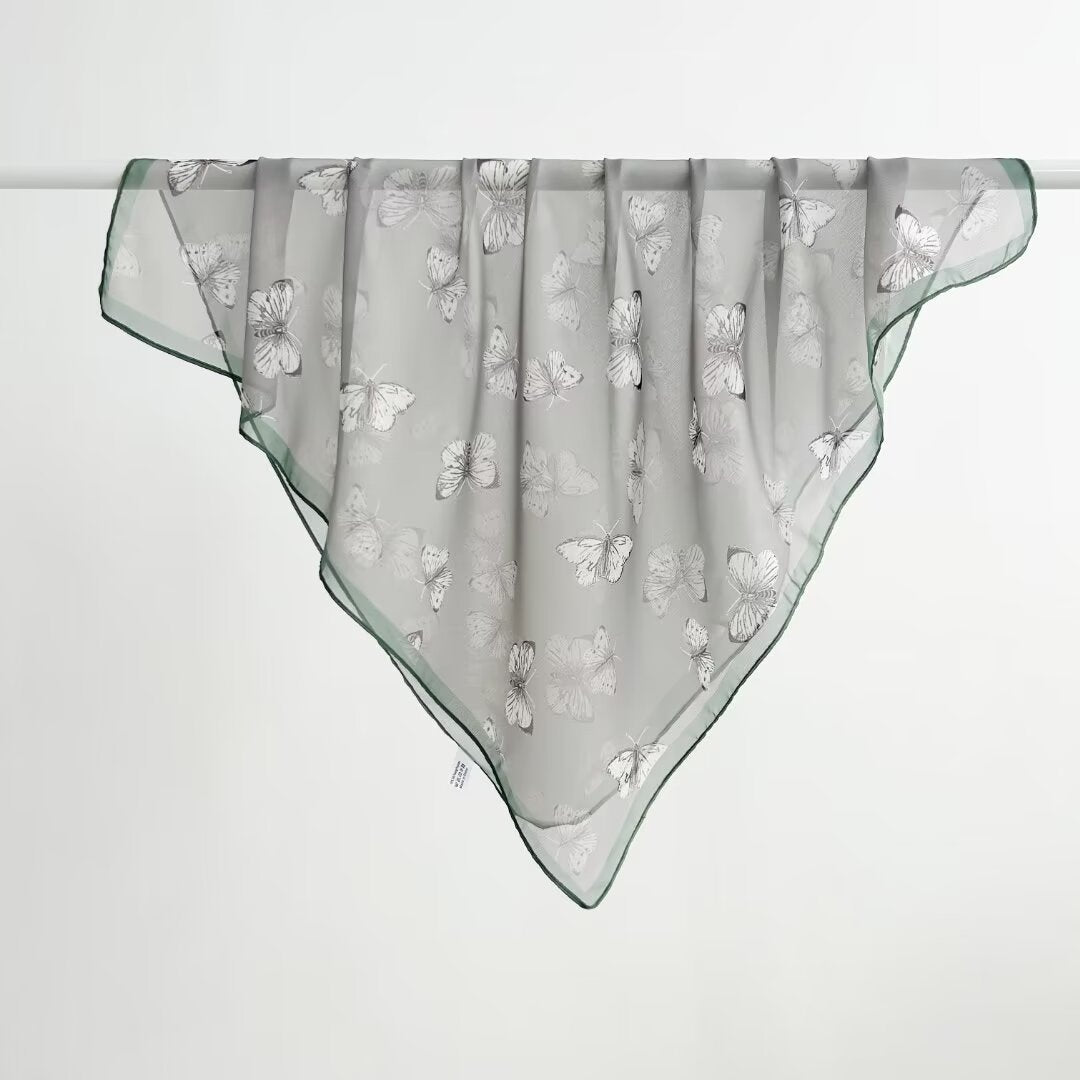 Écharpe mince imprimée versatile carrée
