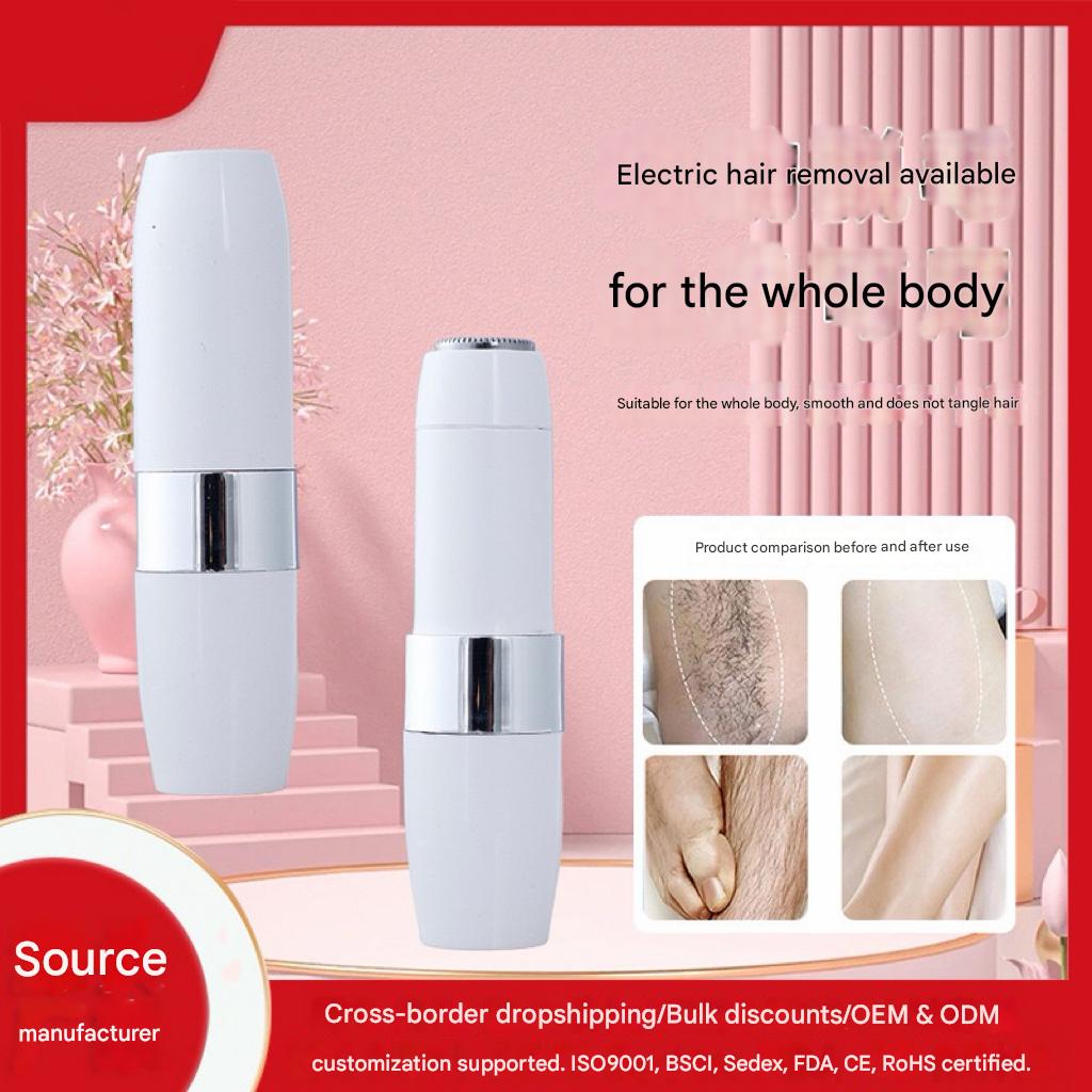 Epilateur portable rechargeable pour les femmes Hommes Électrique dispositif d'enlèvement complet des cheveux