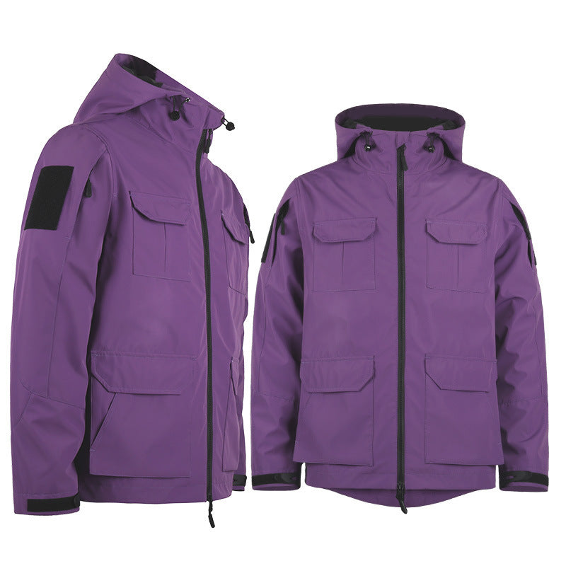 Couple's Outdoor Travel Veste grande taille pour les hommes