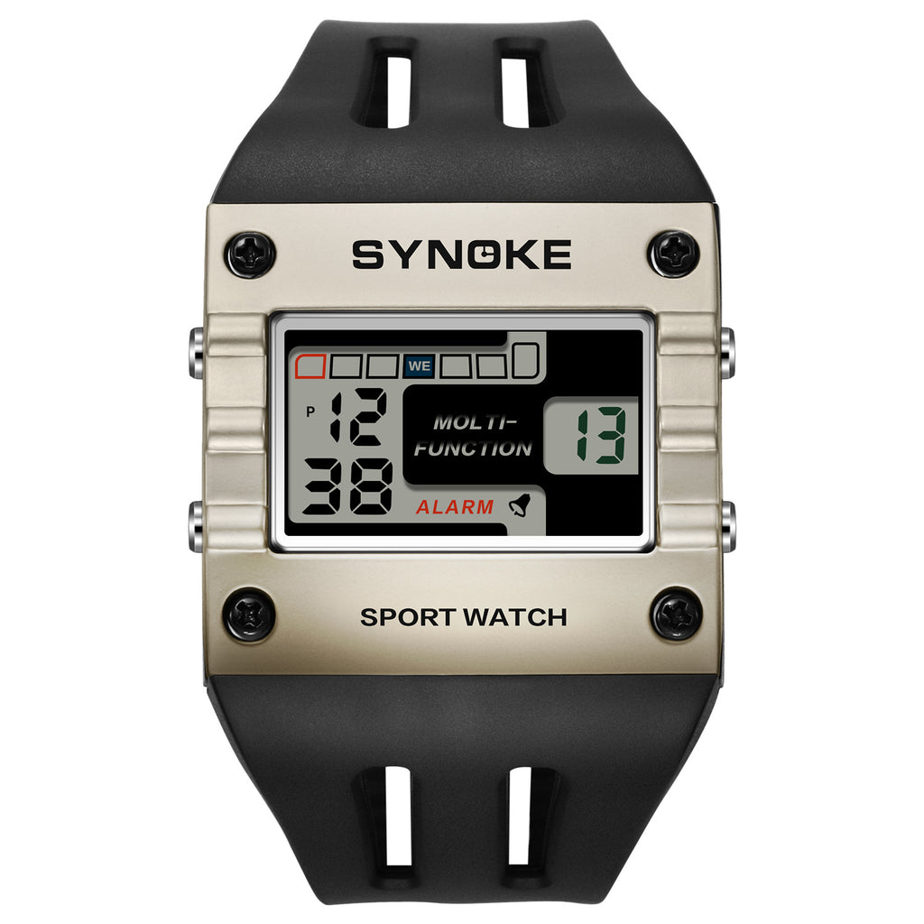 Homme en alliage de sport Smartwatch avec un grand affichage et un design résistant à l'eau