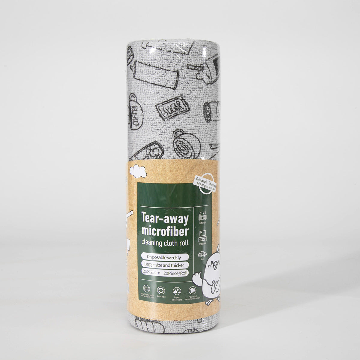 10A Wipes antibactériennes imprimées multifonctionnelles
