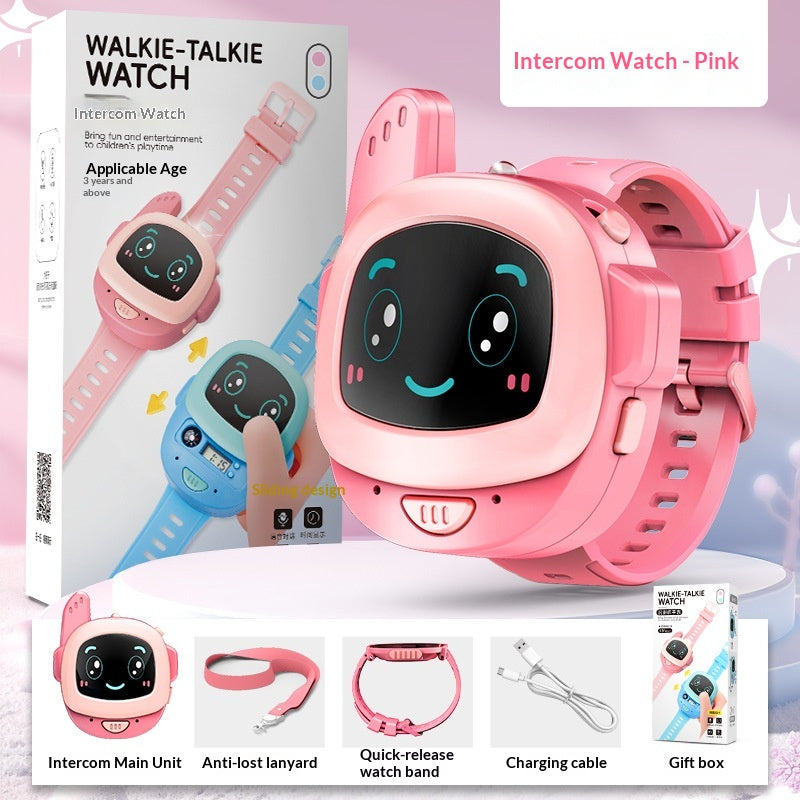 Interphone pour enfants avec housse coulissante multifonctionnelle