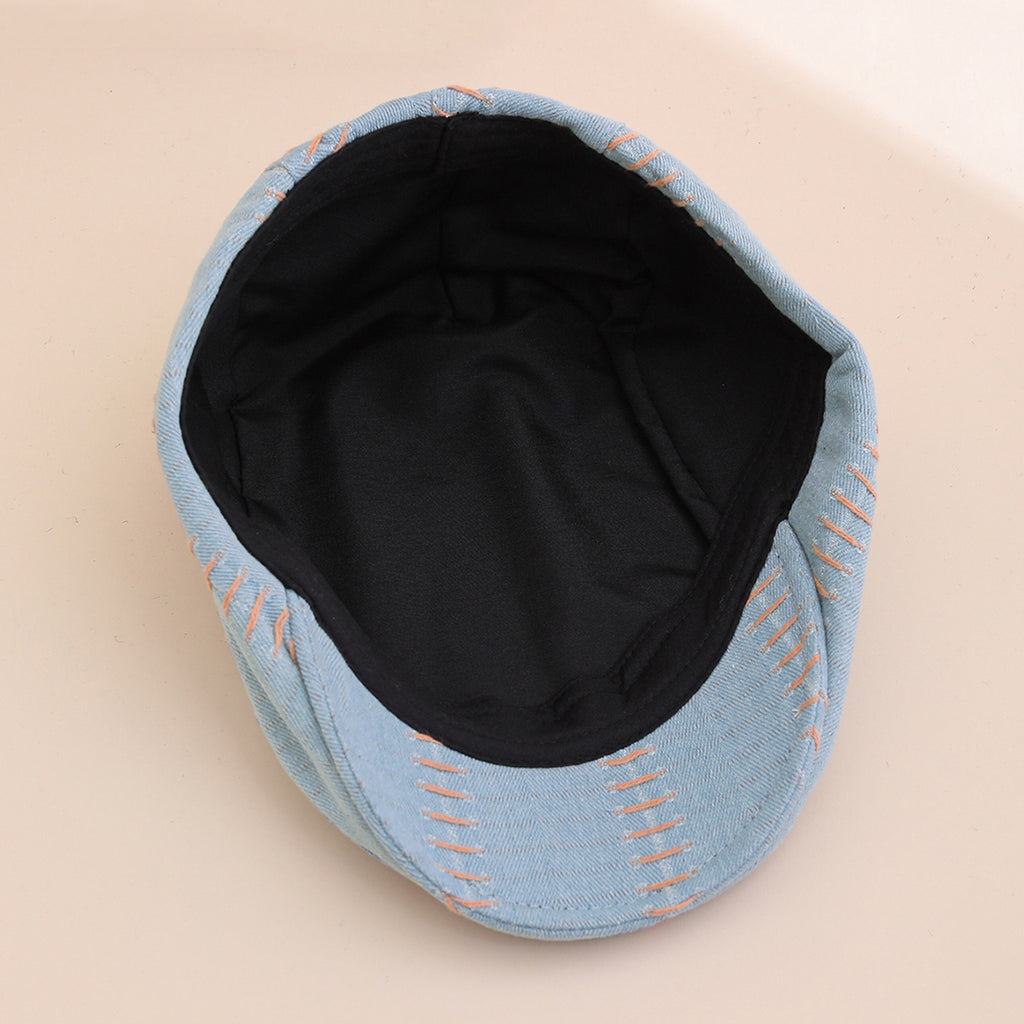Chapeau avant Soft-top avec couture de couleur solide