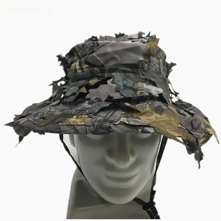 Chapeau chinois d'éventail militaire de plein air bionique Dome Camouflage