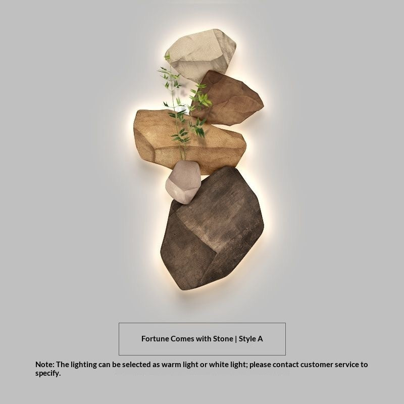 Creative Light Luxury Minimalist Entrée Décoration Peinture