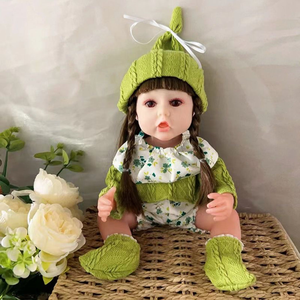 En stock 30 Cm réel jouet de poupée bébé fille