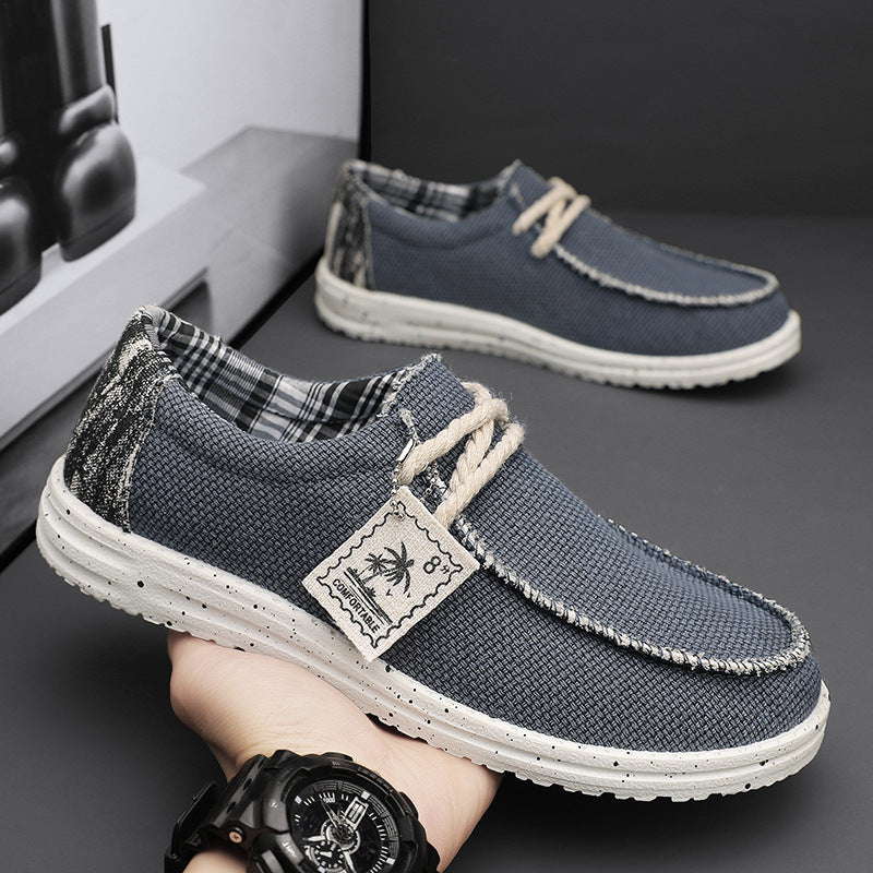 Sneakers de toile casual tout-match pour hommes