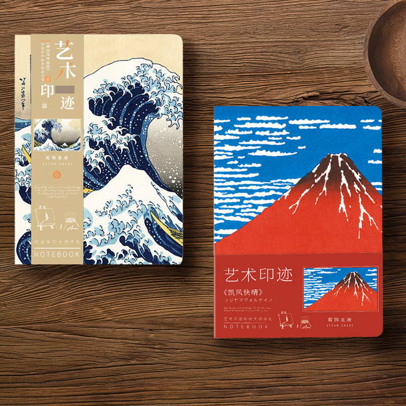 Ukiyo-e Série Kanagawa Surf Village Retro Artist Ledger