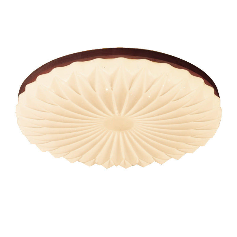Style chinois High CRI Eye Friendly Plafond Light pour chambres et balcons Ceilin en bois