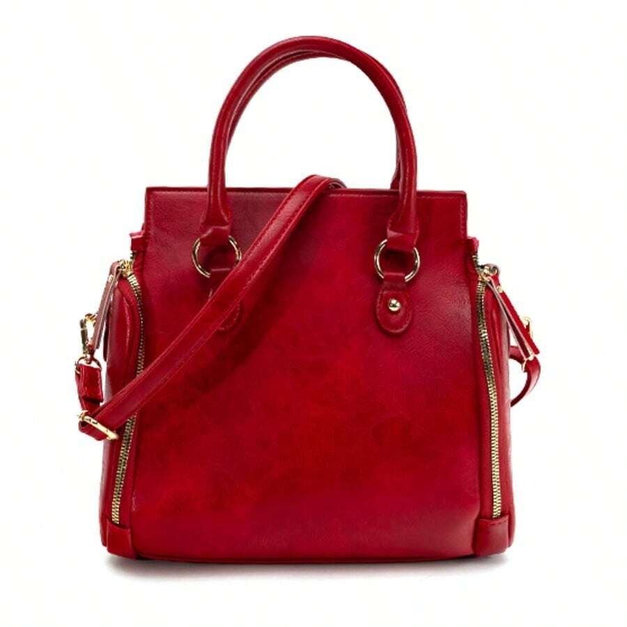 Ladies Vintage Tote Bag - Sac à main de grande capacité avec plusieurs poches