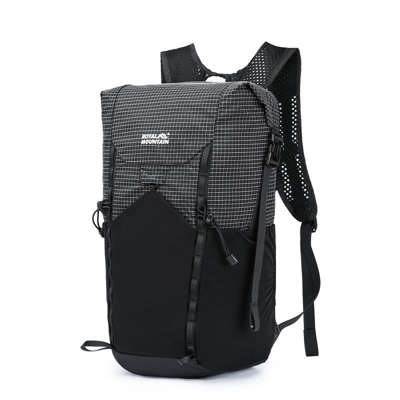 Outdoor Lightweight Curved Edge pliable Storage sac à dos 25L
