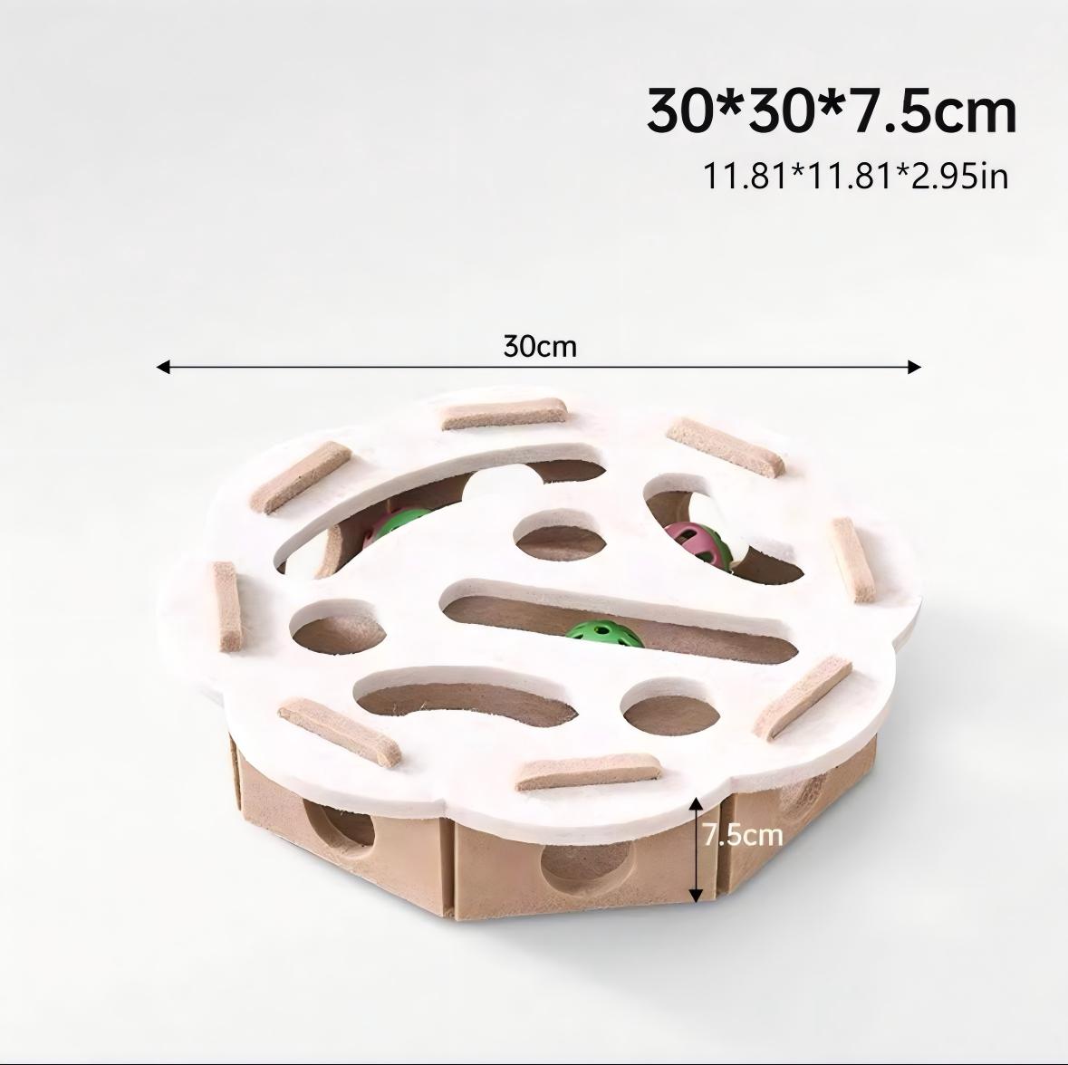 Jouet interactif de Puzzle Cat avec tunnel Maze