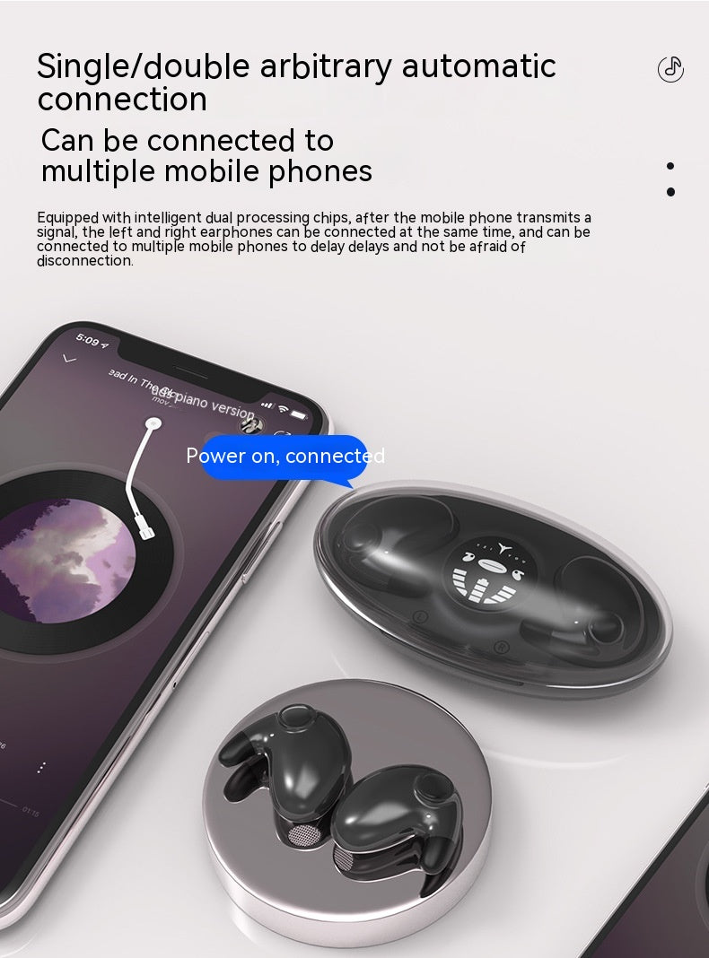 Double casque Bluetooth de sommeil stéréo sans fil