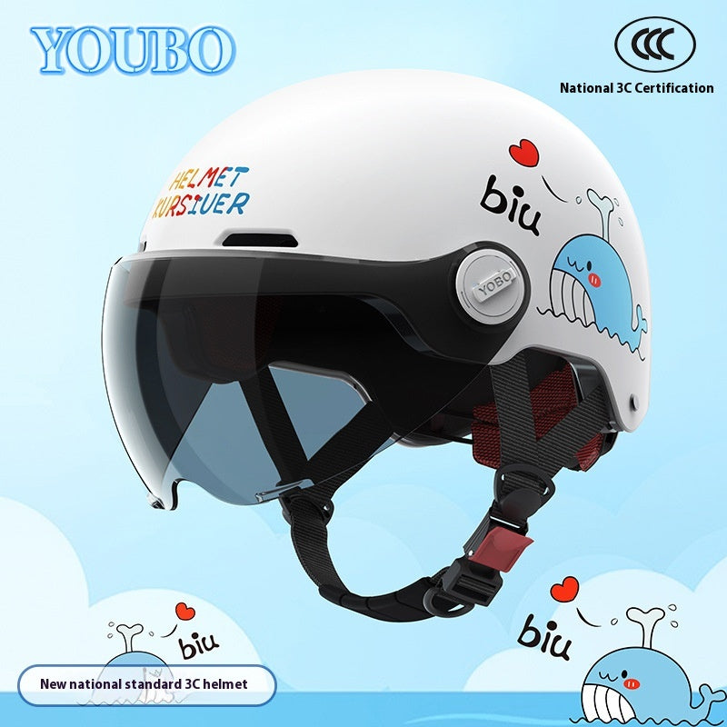 Casque de vélo électrique de skateboard respirant pour enfants