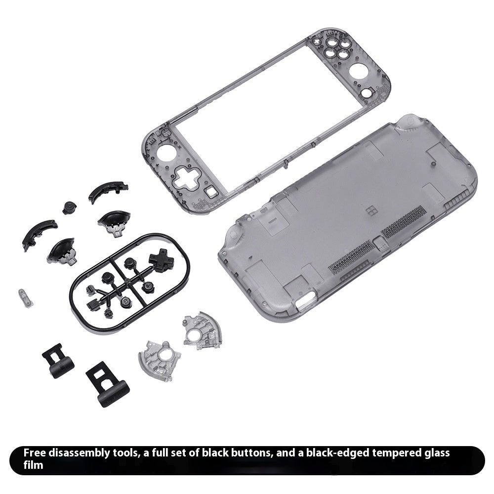 Game Shell Modification Accessoires bricolage transparent boîtier de montre avec Buckle Film