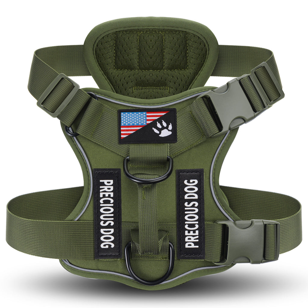 Veste de la poitrine tactique grand chien
