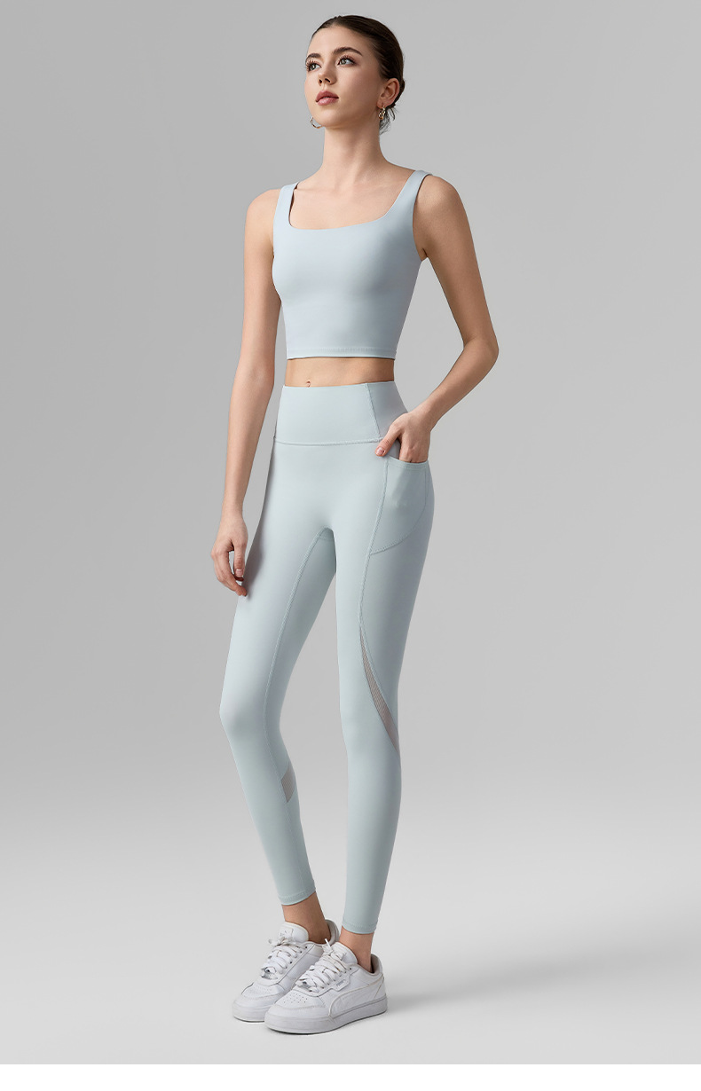 Pantalon de yoga pour femmes avec poche téléphonique
