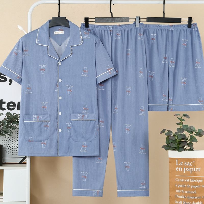 Pantalons d'été à manches courtes pour hommes pour le printemps et l'automne