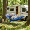 Double hamac extérieur