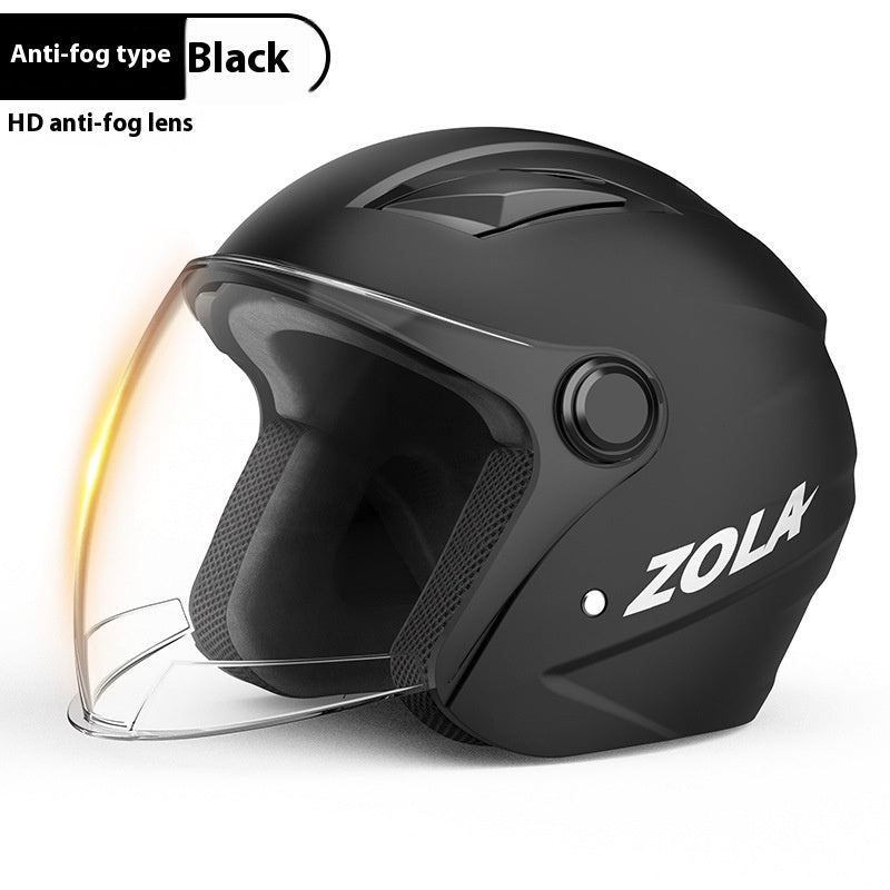 Men's Winter Electric Anti-Fog Helmet