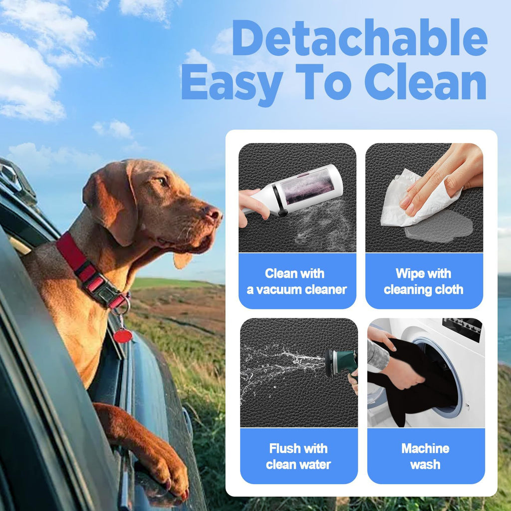 Alimentation directe multifonctions Car Pet Waterproof Et tapis de chien de voiture résistant aux rayures