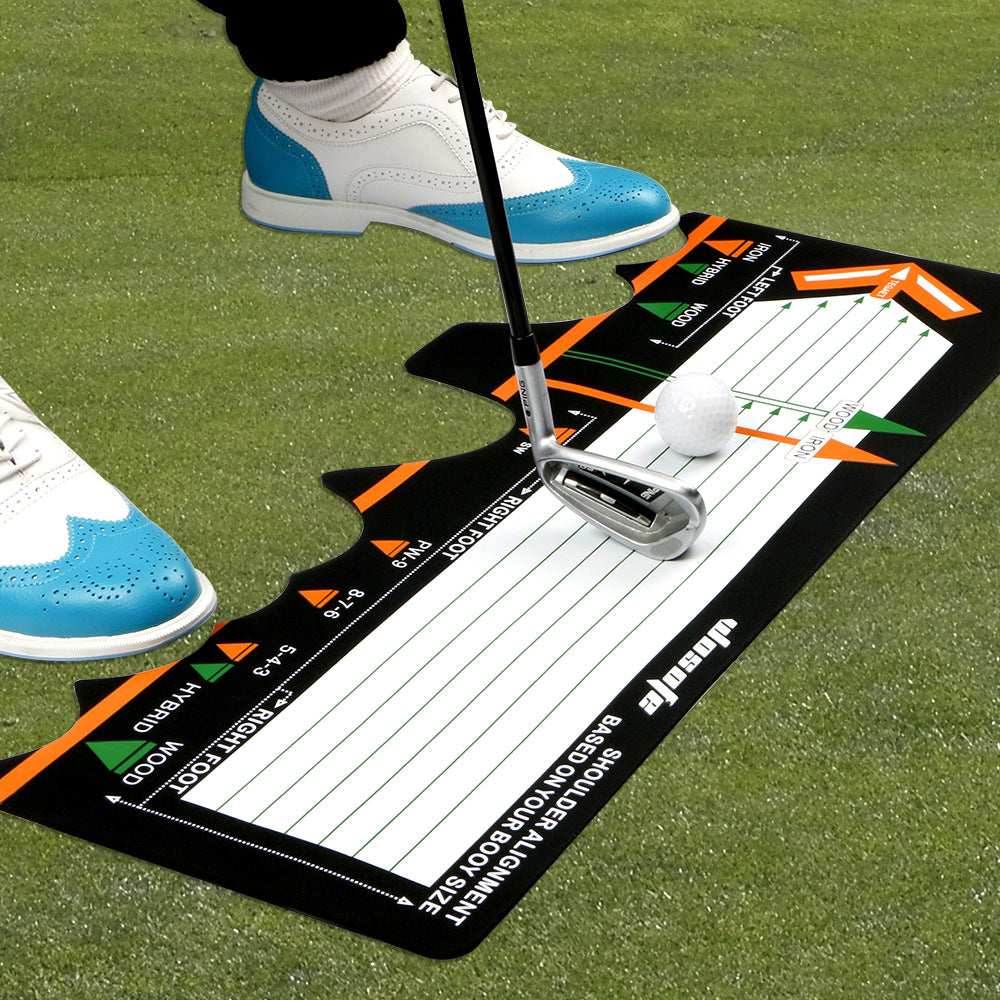 Golf Débutant Swing Standing Posture Auxiliary Pad