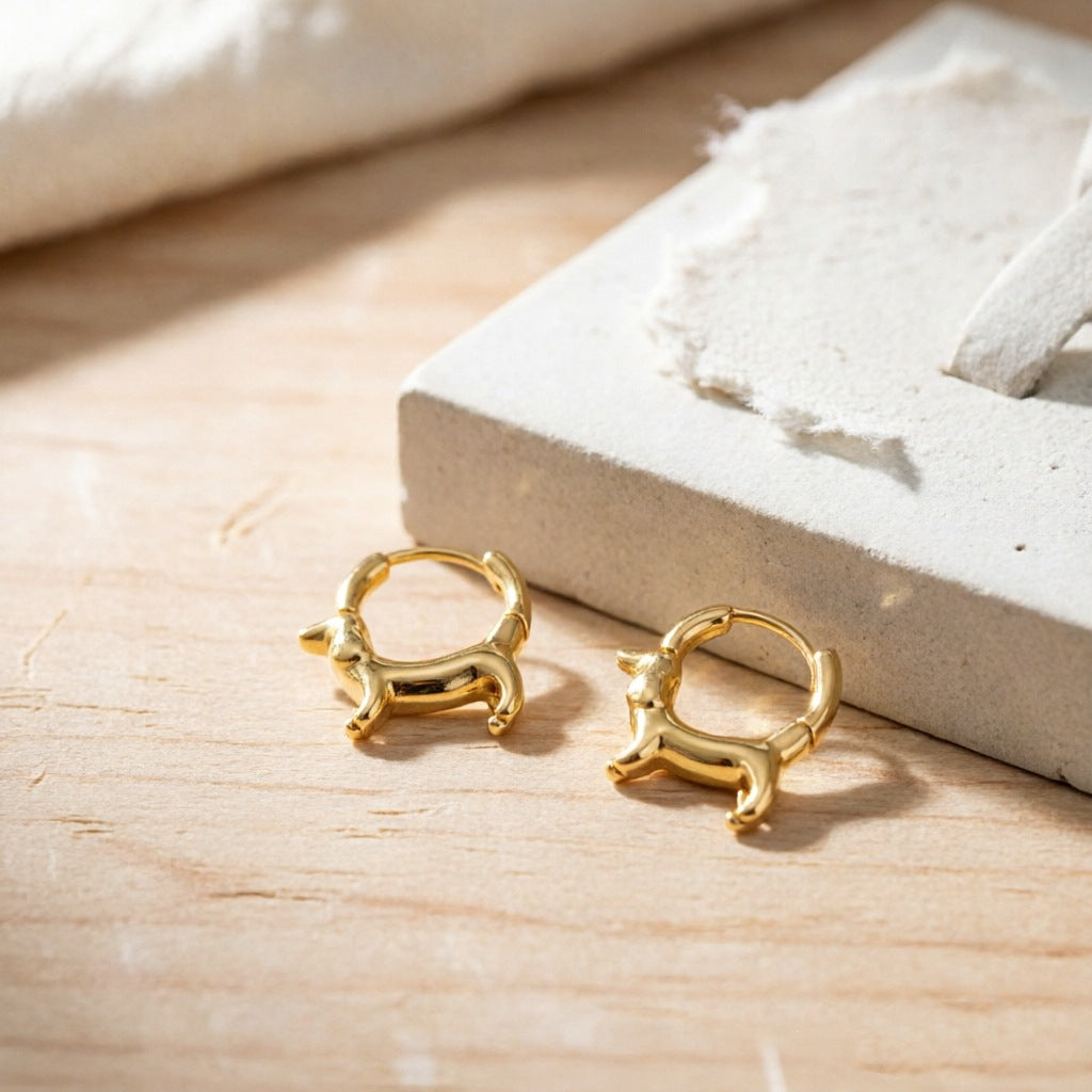 Boucles d'oreilles Niche-design style Instagram