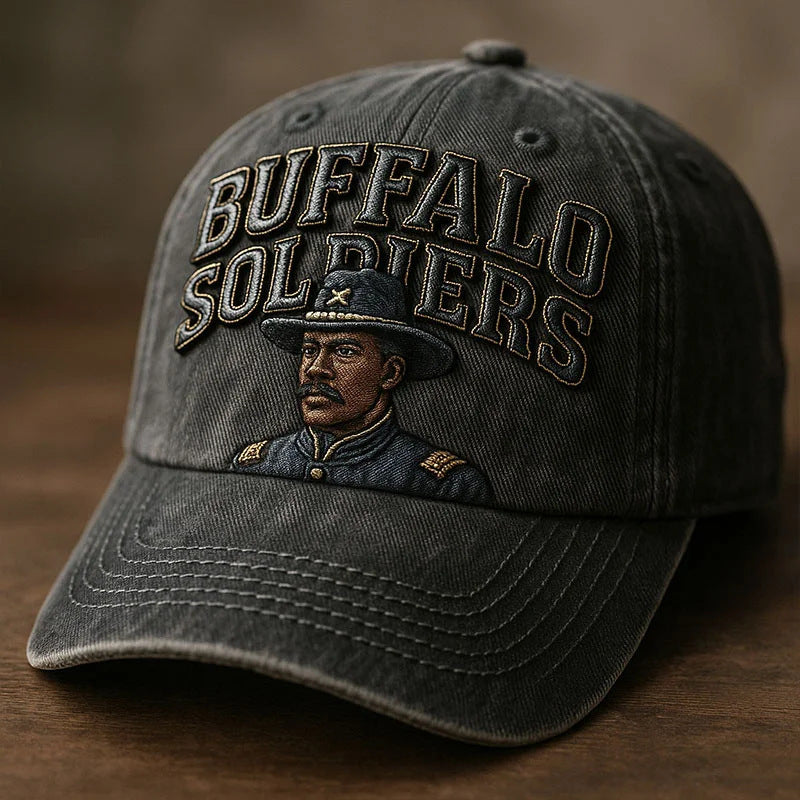 Chapeau commémoratif d'anniversaire américain pour soldats de Buffalo brodé