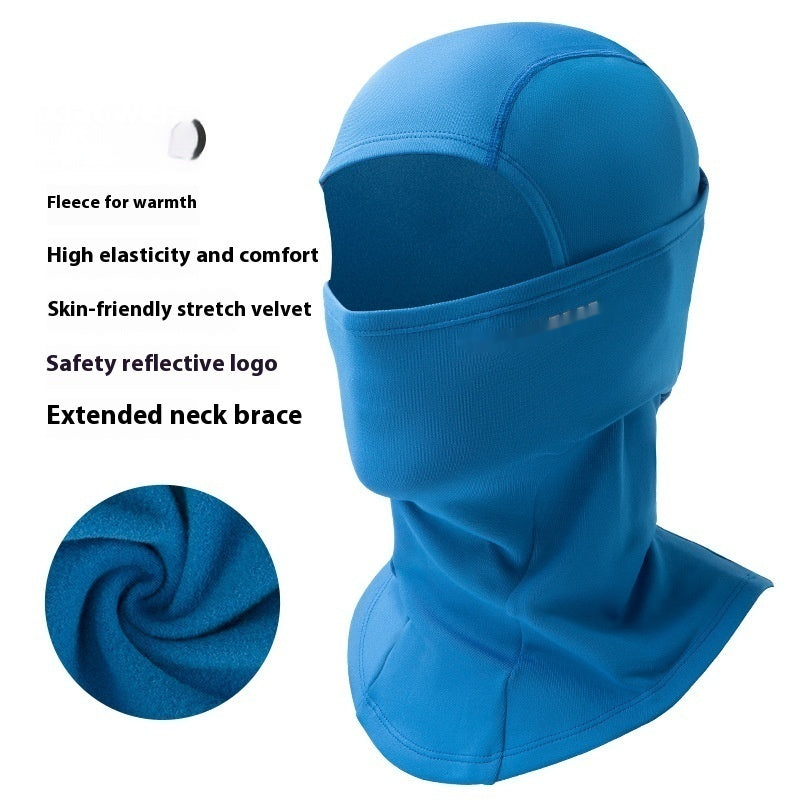 Extérieur Garder chaud et coupe-vent En Masque d'hiver Écharpe de polaire d'extérieur Cold-proof Haze-proof