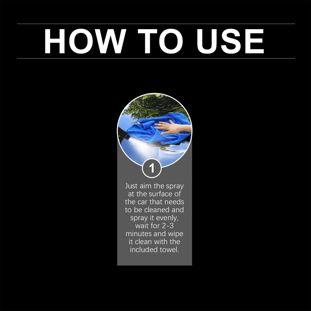 HOMONTH Automotive Exterior Cleaner Spray