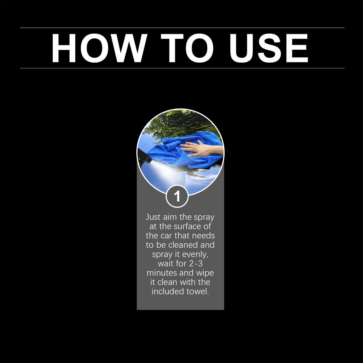 HOMONTH Automotive Exterior Cleaner Spray