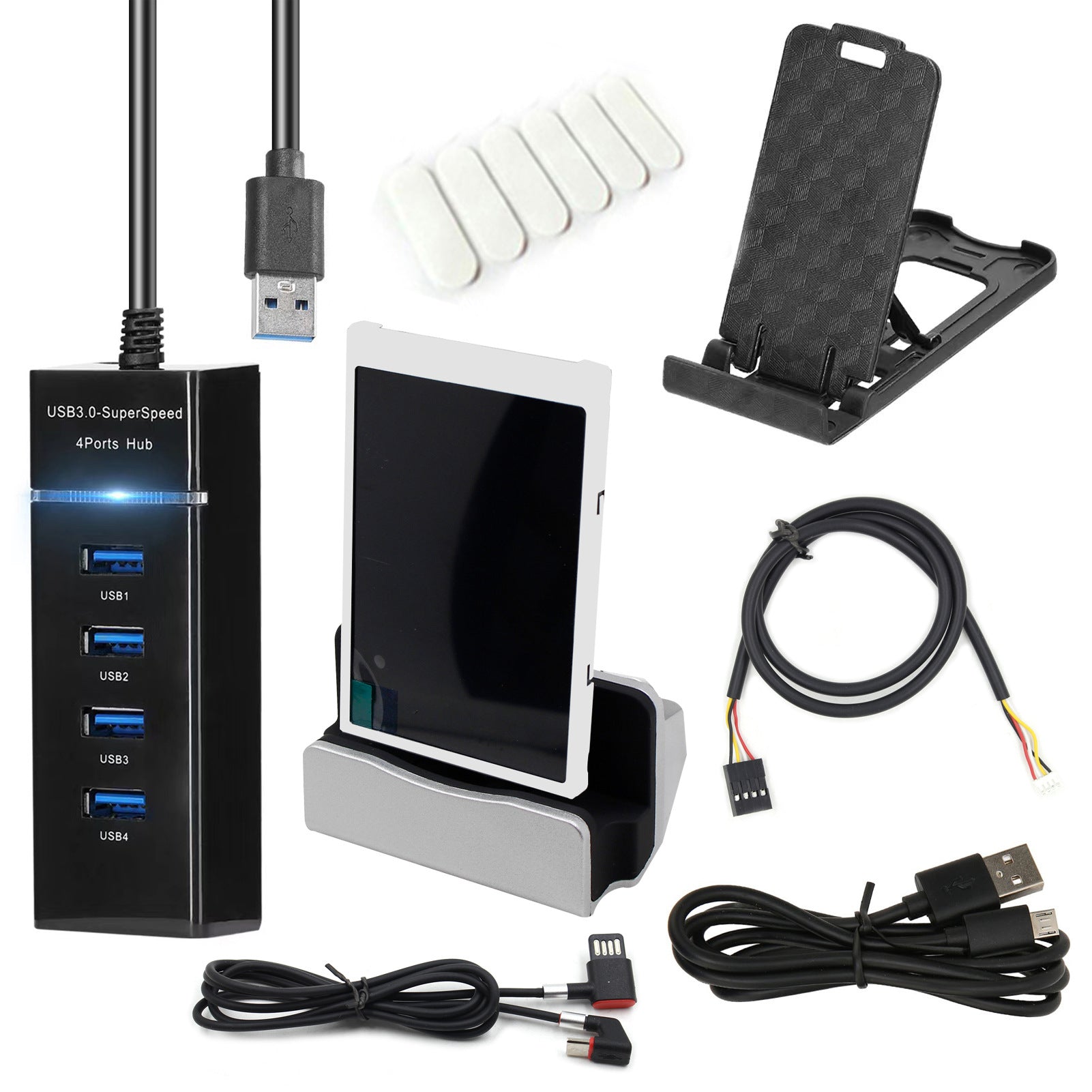Ordinateur 3,5 pouces petit écran secondaire IPS Full View moniteur de châssis USB