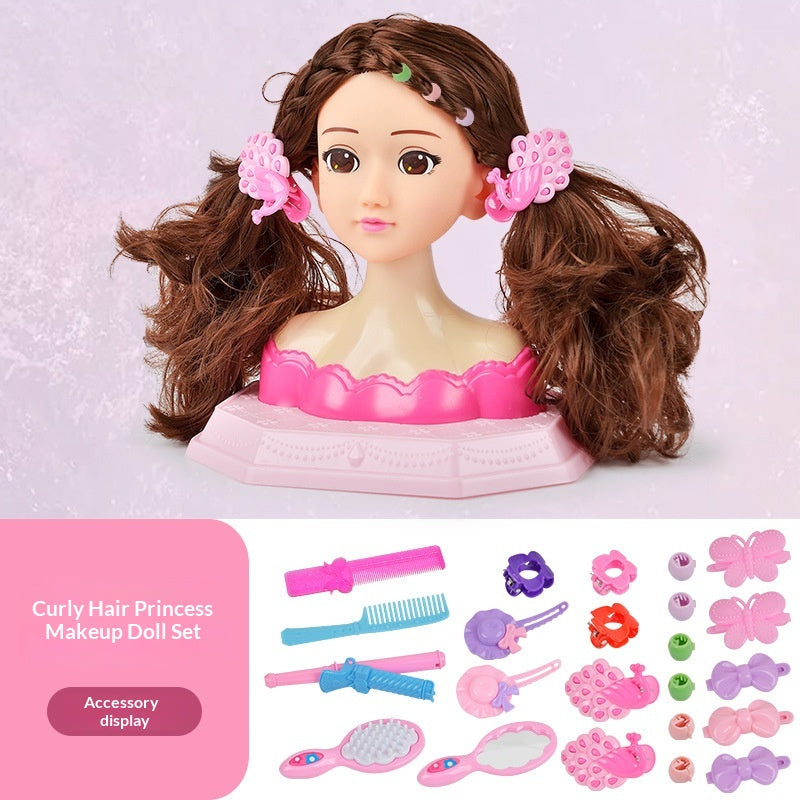Jouet de tressage de cheveux pour les filles Princesse
