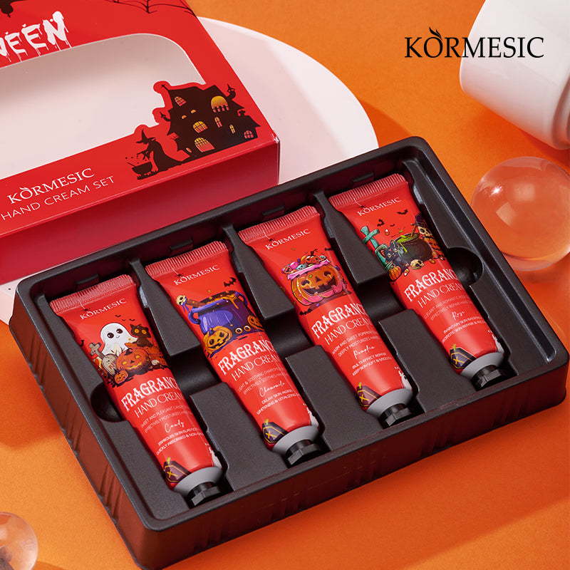 Ensemble de crème à main KORMESIC Halloween pour le commerce extérieur 30g-30g-30g-30g