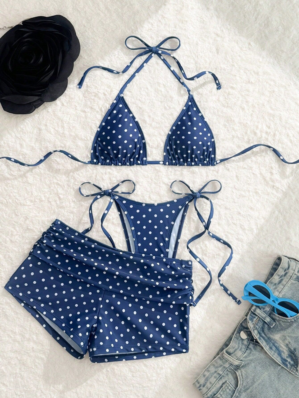 Ensemble de maillots de bain à deux pièces pour femmes