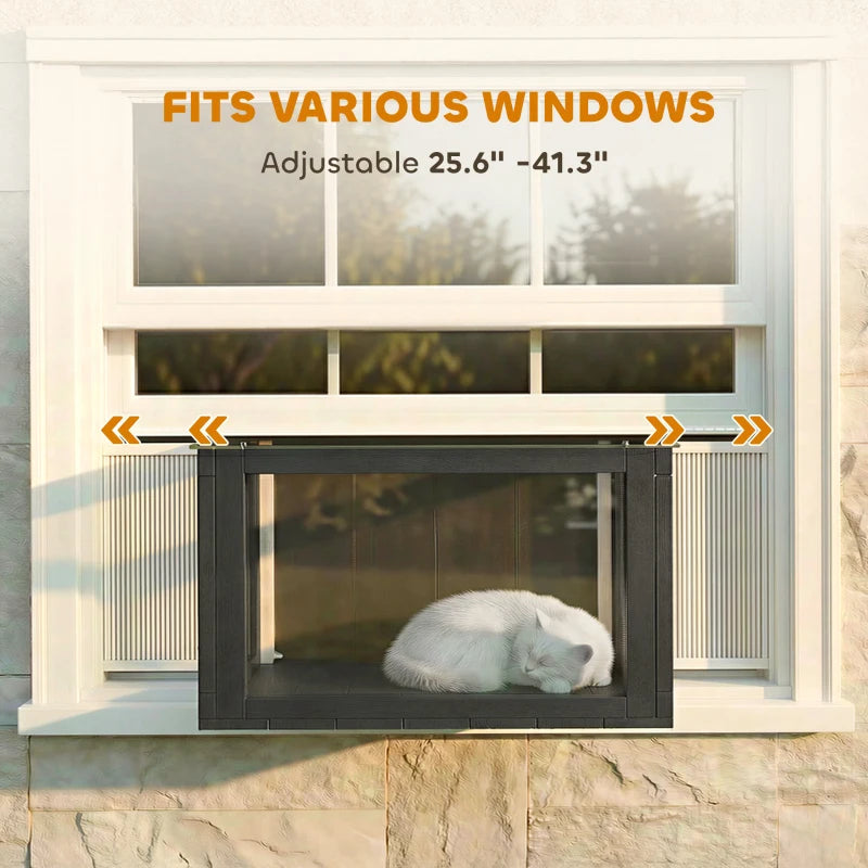 Catio Enclosure extérieure de chat25-41Maison extérieure de chat pour bain de soleil