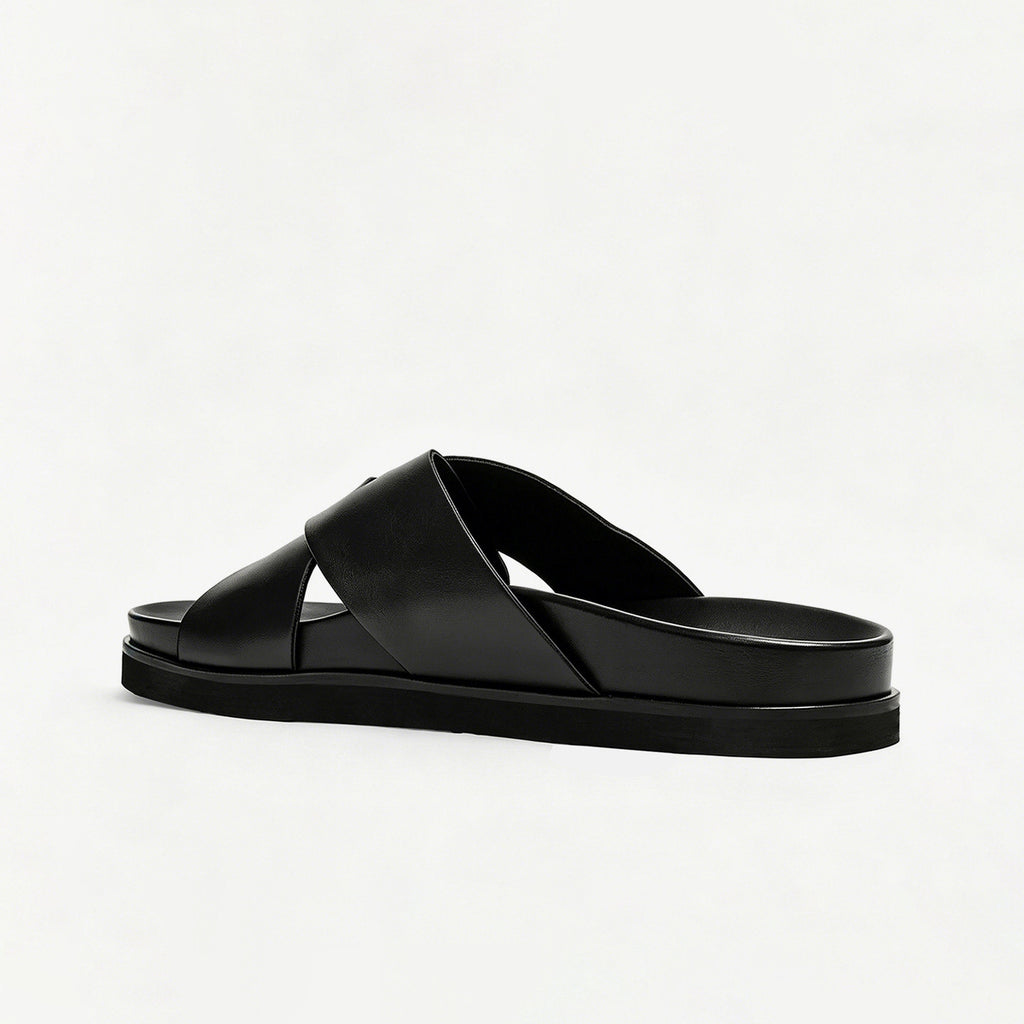 L'été des hommes Respirant Cross-style Casual Fashionable Slippers ouvert-orteil