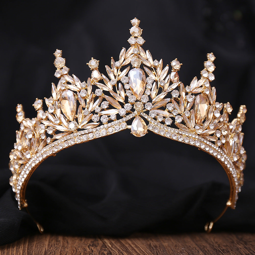 Coiffure de la Couronne en cristal nuptial Femme