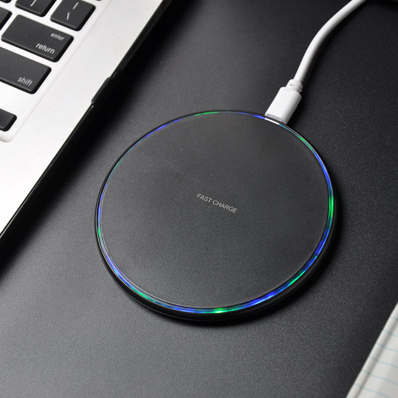 Round de chargeur sans fil avec fonction d'indication