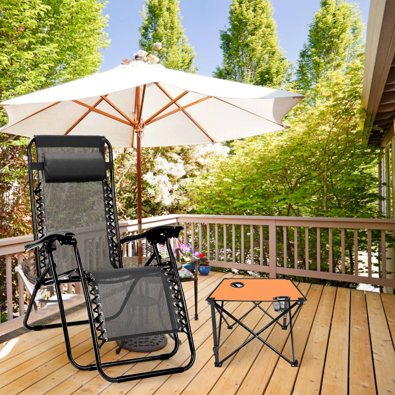 1Pc 2Pc Options Table de camping pliable Table de pique-nique portable Bureau de voyage léger avec