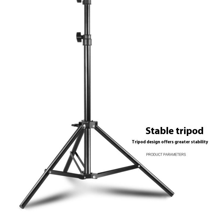Mobile Phone Tripod 1.1m 1.6m 2.1m Retractable Tripod Floor Standing Photography Stand