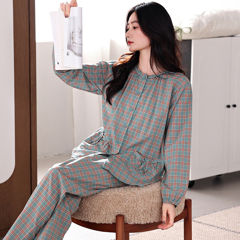 Robe de pyjama en coton pour femmes de mode
