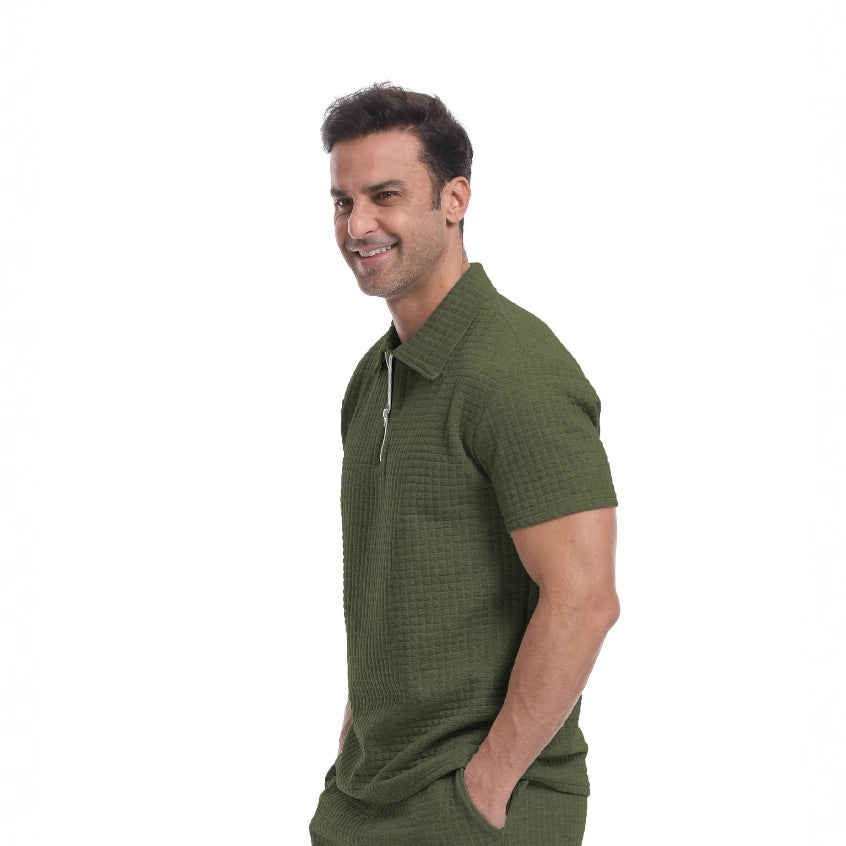 Polo casual homme d'été