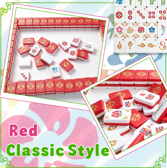 Ensemble de Mahjong américain flottant 160PCS