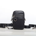 Sac téléphonique occasionnel de première rangée pour hommes Cowhide