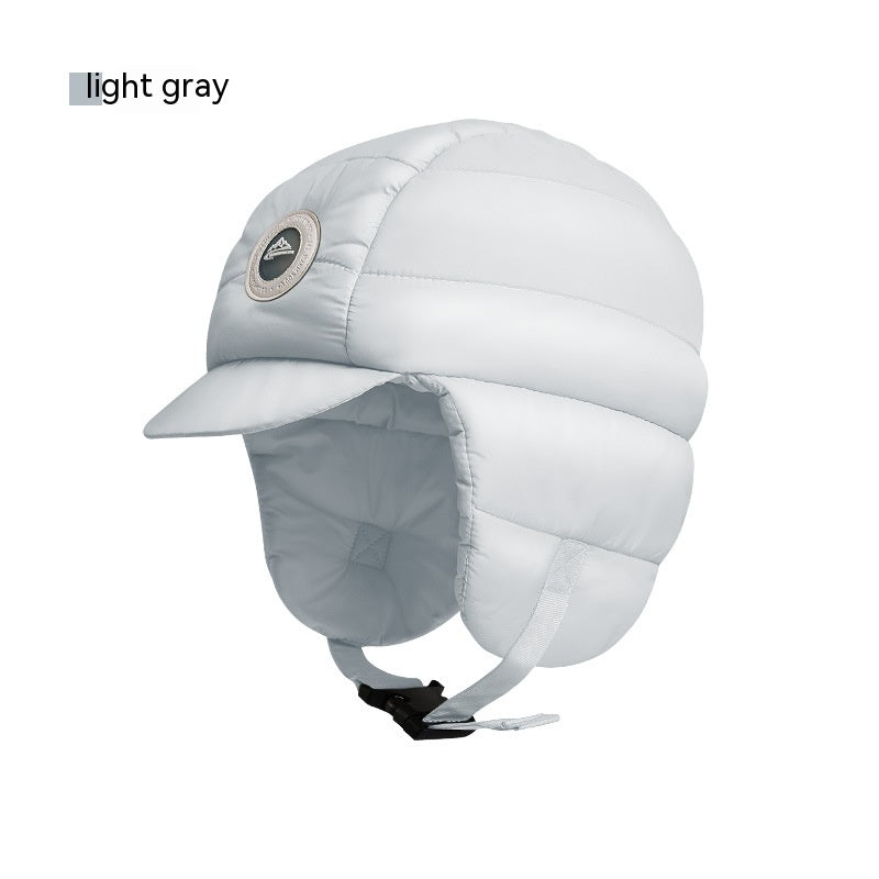 Chapeau en peluche Down pour femmes Cyclisme Windproof Waterproof Protection des oreilles Chapeaux de mode chauds Gagner